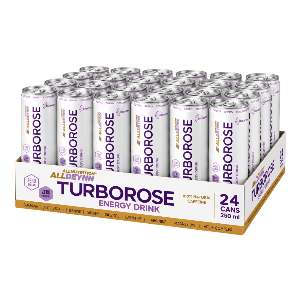 Turborose Energy Drink Alldeyn 24 X 330ml Turborose Energy Drink Alldeyn 24 X 330ml