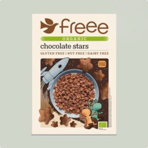 Chocolate Stars Organic Freee Foods 300g