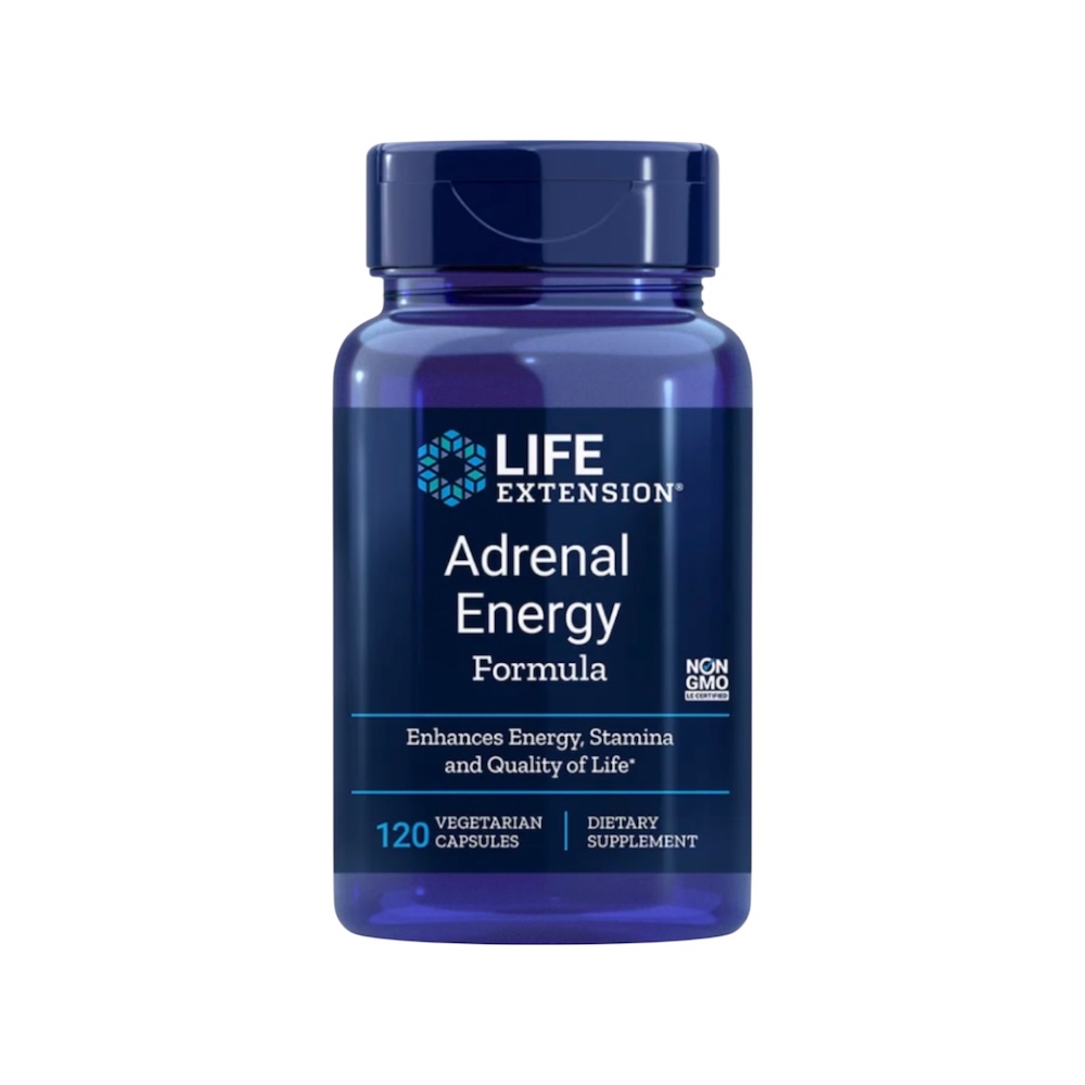 Adrenal Energy Life Extension 120 Vegetarian Capsules Adrenal Energy Life Extension 120 Vegetarian Capsules