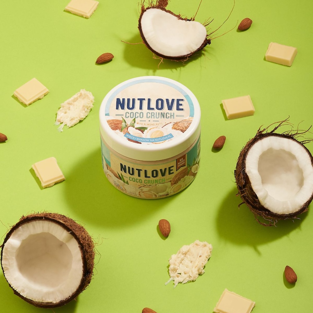 Coco Crunch Nutlove Allnutrition Chocolate Spread Info 500g