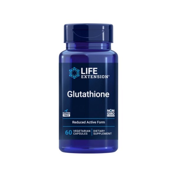 Glutathione Life Extension 60 Vegeterian Capsules