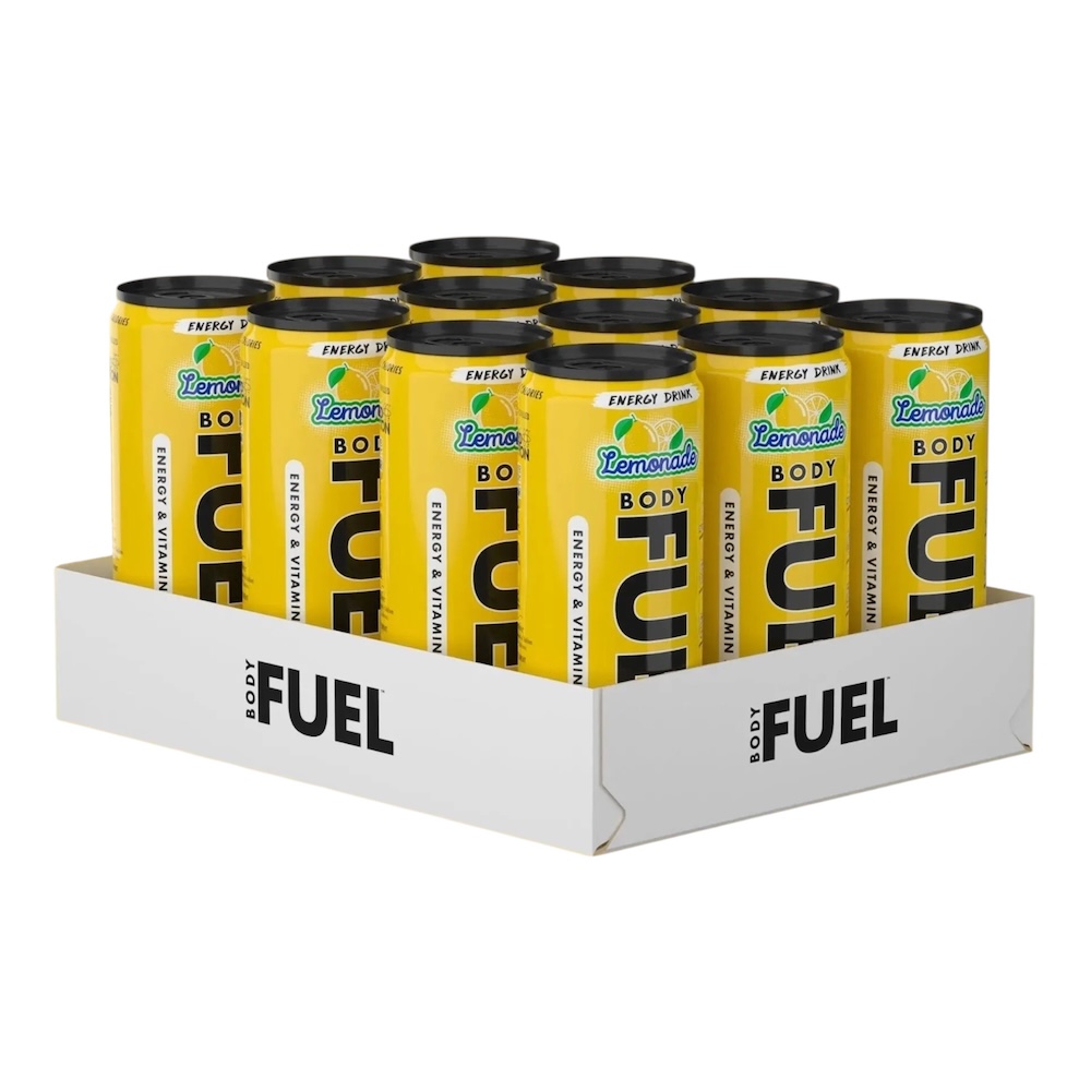 Lemonade Bodyfuel Drink Can Applied Nutrition 12x330ml
