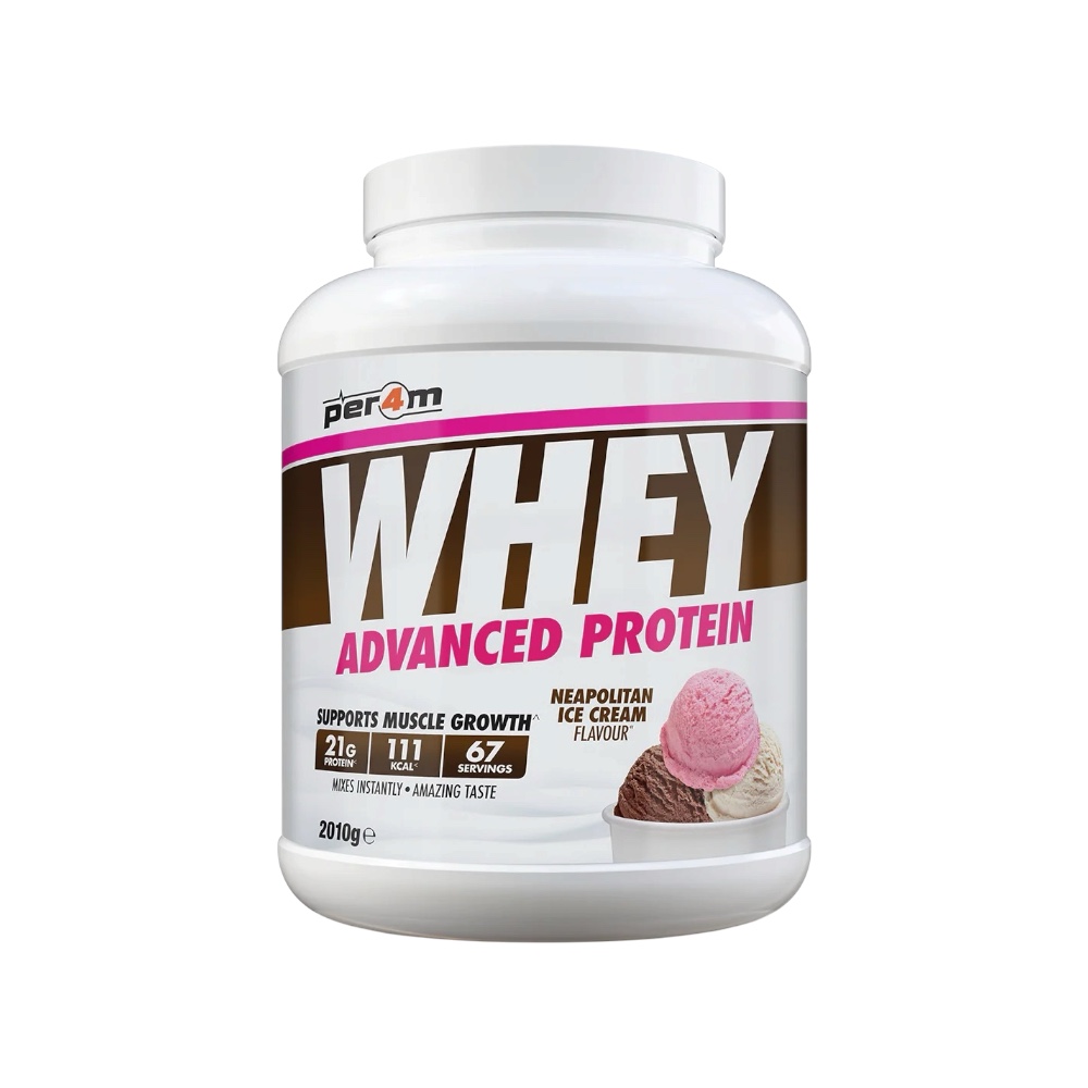 Neapolitan Ice Cream Per4m Better Whey Advanced Protien New 2kg