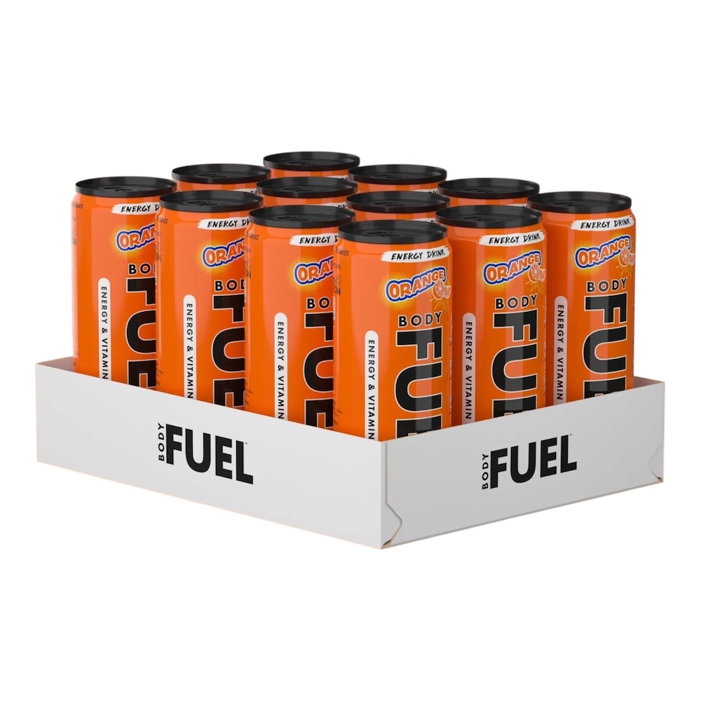 Orange Bodyfuel Drink Can Applied Nutrition 12x330ml