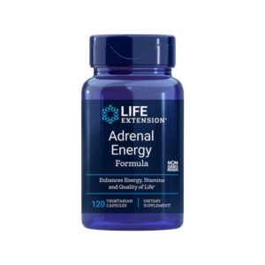 Adrenal Energy Life Extension 120 Vegetarian Capsules