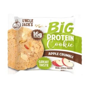 Apple Crumble Big Protein Cookie Uncle Jack 100g
