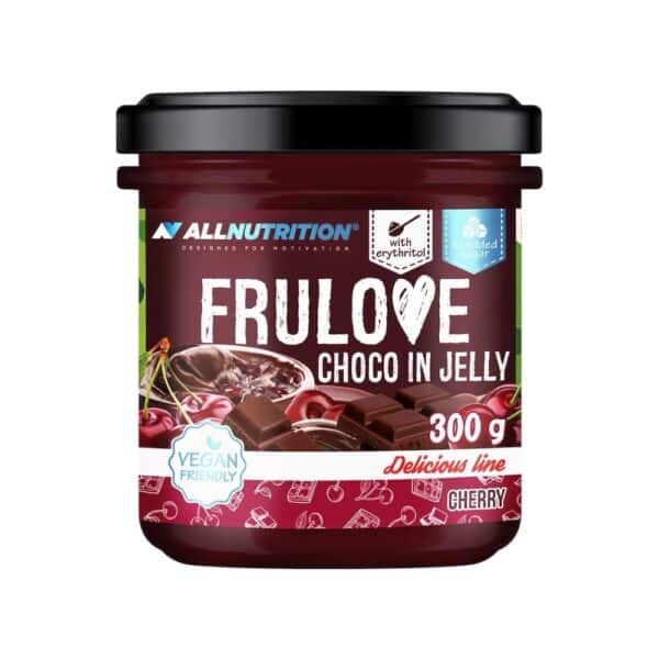 Cherry Frulove Choco In Jelly Allnutrition 300g