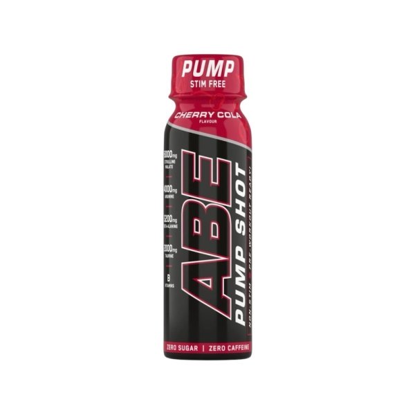 Cherry Cola Abe Pump Stim Free Shot Applied Nutrition 100ml