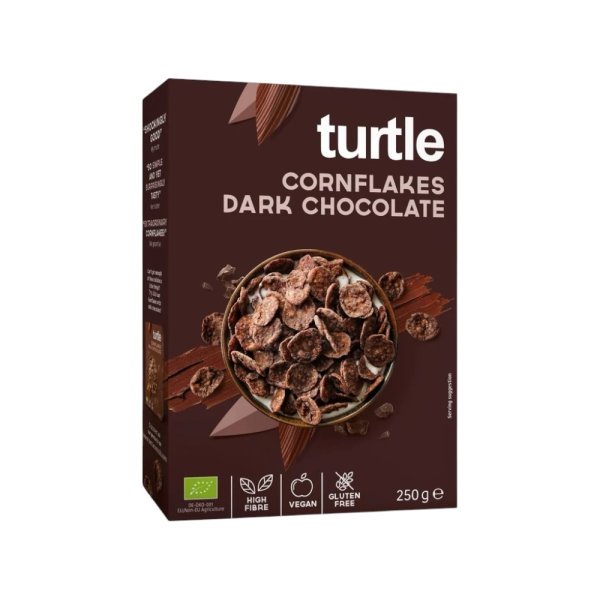 Cornflakes Dark Chocolate Turtle Organic 250g