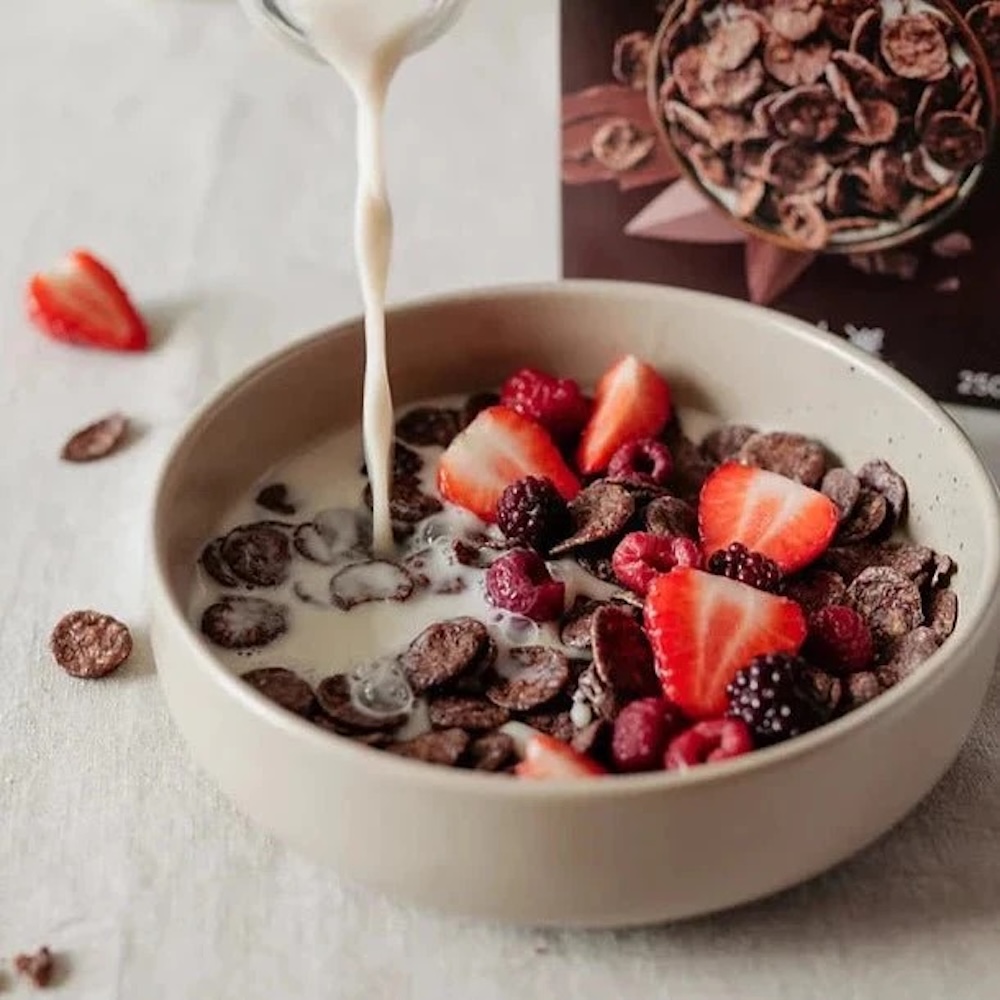 Cornflakes Dark Chocolate Turtle Organic Info2 250g