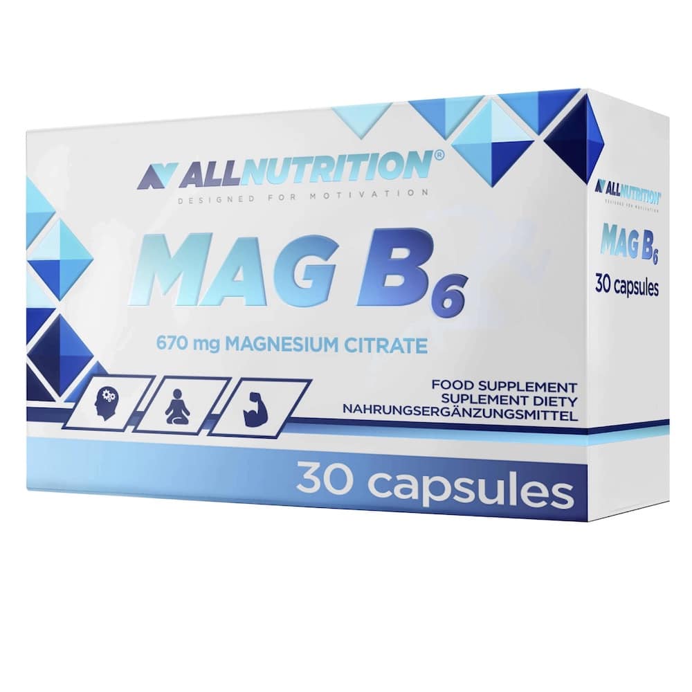 Mag B6 30 Caps Allnutrition Mag B6 30 Caps Allnutrition