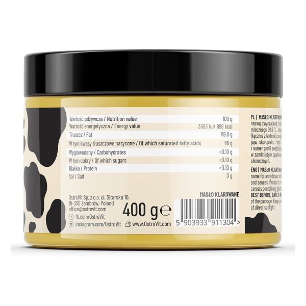 Clarified Butter Ostrovit 400g