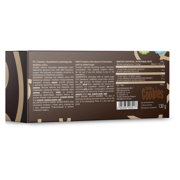 Ostrovit Cookies Chocolate 130g Ostrovit Cookies Chocolate 130g
