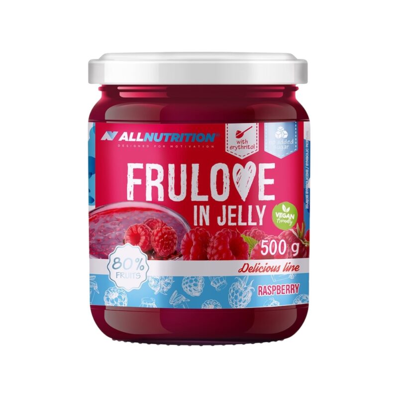 Raspberry Frulove In Jelly Jam Allnutrition 500g