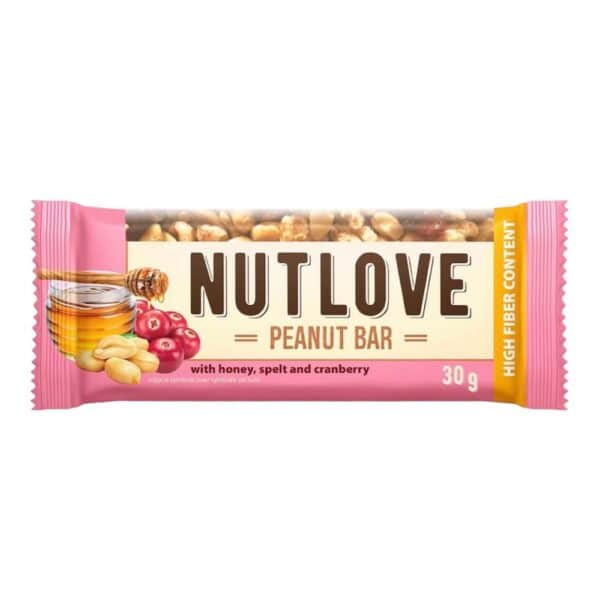 Nutlove Peanut Bar Cranberry
