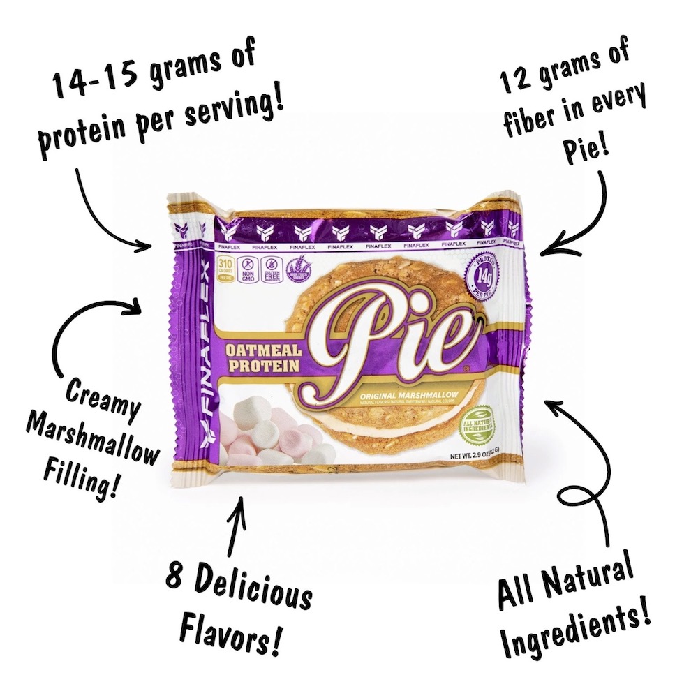 Finaflex Oatmeal Protein Pie Marshmallow Bar Finaflex Oatmeal Protein Pie Marshmallow Bar