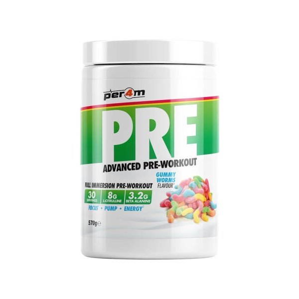 Gummy Worms Per4m Pre Workout 570g