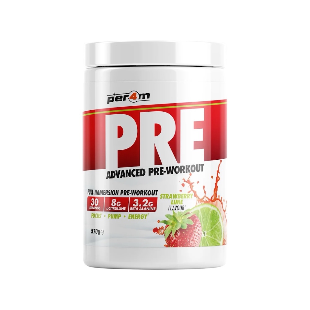 Strawberry Lime Per4m Pre Workout 570g