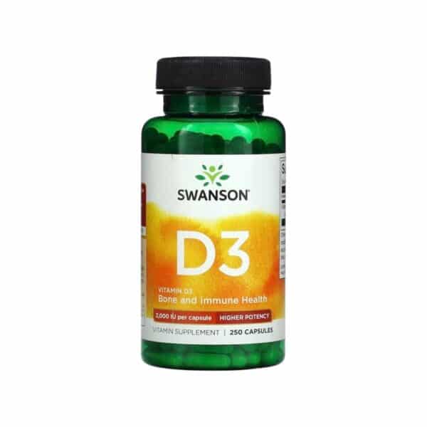 D3 2000iu Swanson 250 Caps