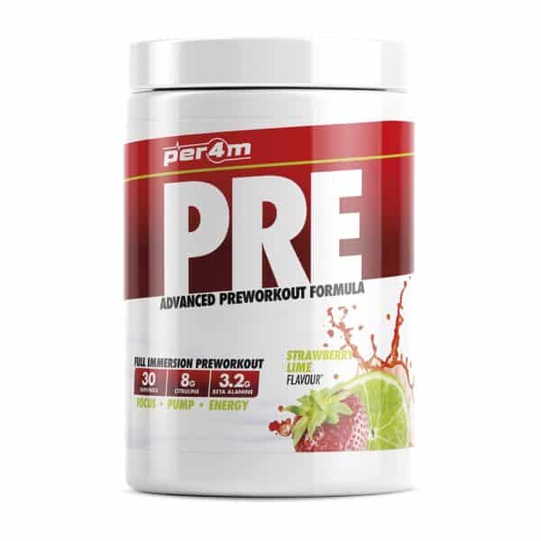 Per4m Pre Workout Strawberry Lime