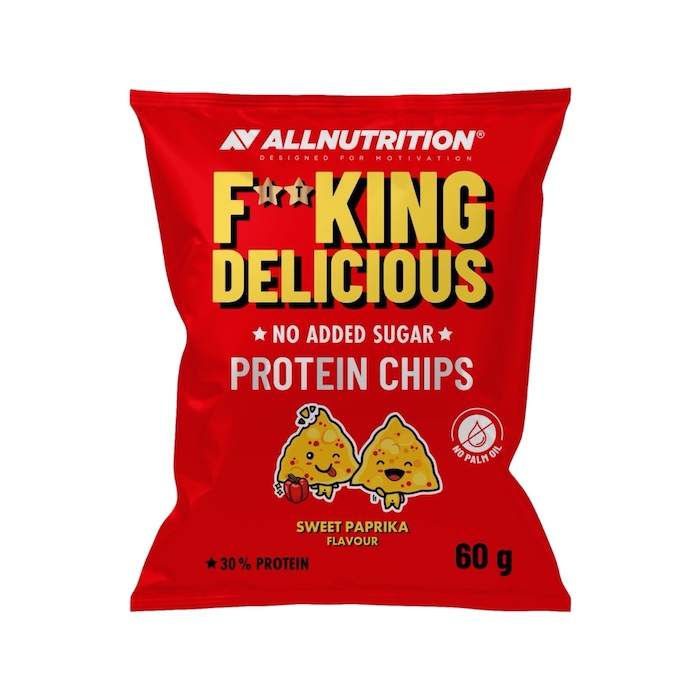 Sweet Paprika Fitking Delicious Protein Chips Allnutrition 60g Sweet Paprika Fitking Delicious Protein Chips Allnutrition 60g