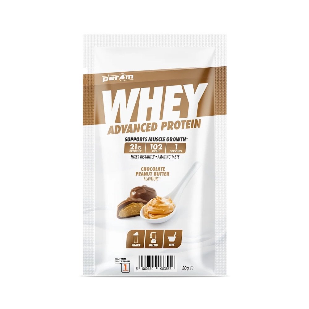 Chocolate Peanut Butter Per4m Advanced Whey Protien Sachet 30g