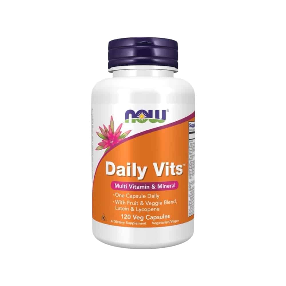 Daily Vits Now Foods 120 Veg Caps