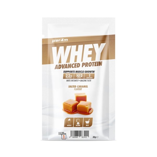Salted Caramel Per4m Advanced Whey Protien Sachet 30g