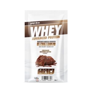 Chocolate Brownie Batter Per4m Advanced Whey Protien Sachet 30g