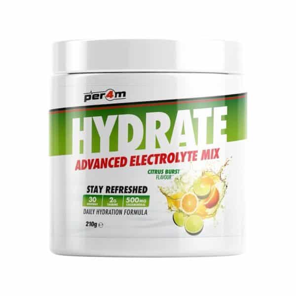 Citrus Burst Per4m Hydrate Advanced Electrolyte Mix 210g