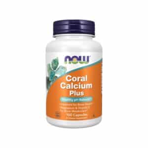 Colar Calcium Plus Now Foods 100 Caps