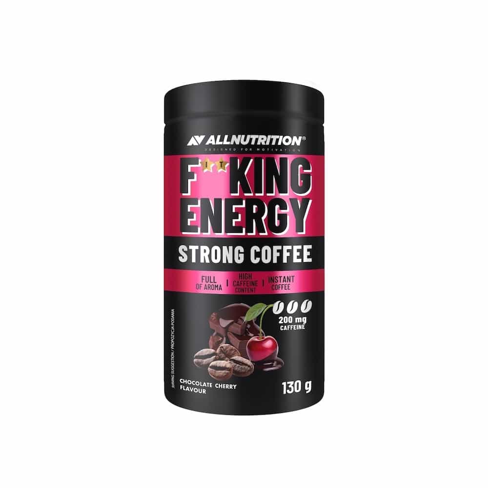Chocolate Cherry Fitking Energy Strong Coffee Allnutrition 130g Chocolate Cherry Fitking Energy Strong Coffee Allnutrition 130g
