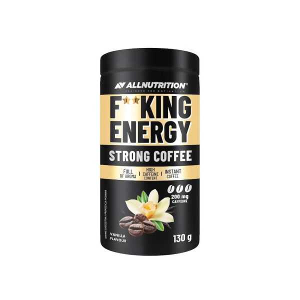 Vanilla Fitking Energy Strong Coffee Allnutrition 130g Vanilla Fitking Energy Strong Coffee Allnutrition 130g