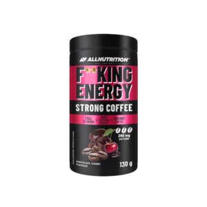 Chocolate Cherry Fitking Energy Strong Coffee Allnutrition 130g