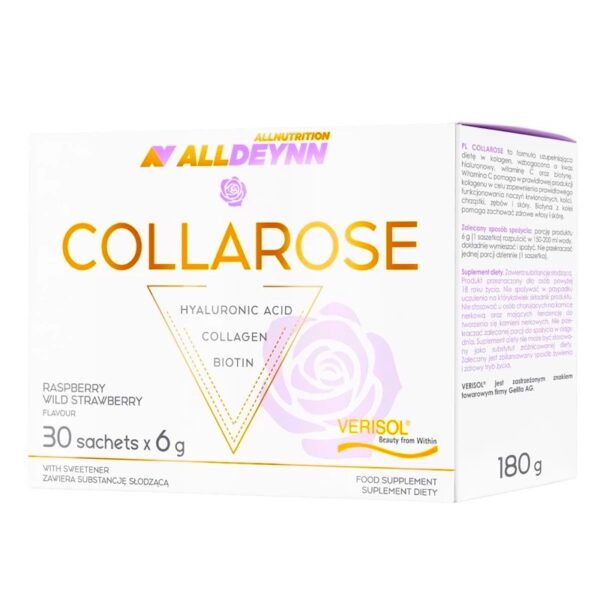 Collarose Alldeynn Allnutrition Verisol 30sachets 6g Raspberry Wild Strawberry