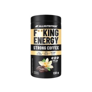 Vanilla Fitking Energy Strong Coffee Allnutrition 130g