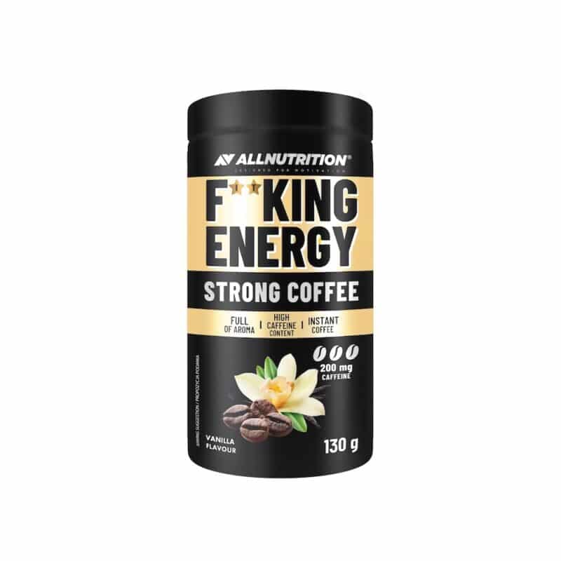 Vanilla Fitking Energy Strong Coffee Allnutrition 130g