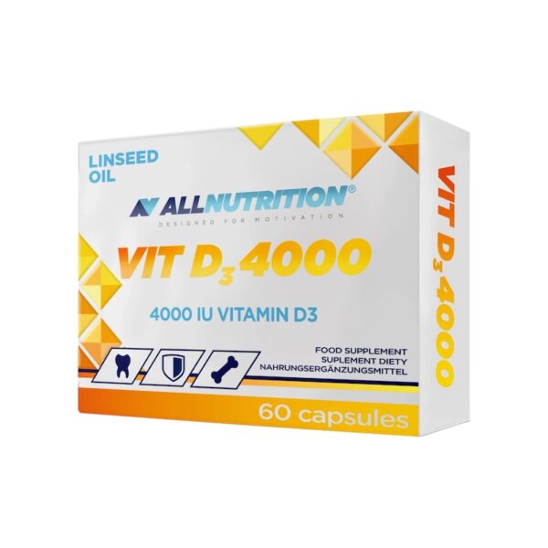 Vit D3 4000iu Allnutrition 60caps