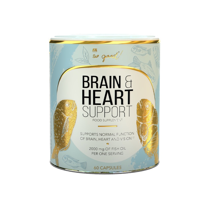 Fitness Authority So Good Brain Heart Support 60 Caps Fitness Authority So Good Brain Heart Support 60 Caps