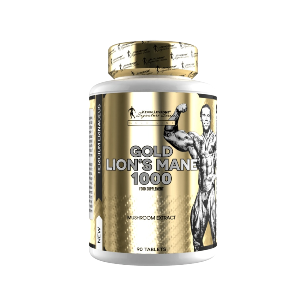 Gold Lions Mane 1000 Levrone Signatures Series Kevin 90tabs Gold Lions Mane 1000 Levrone Signatures Series Kevin 90tabs
