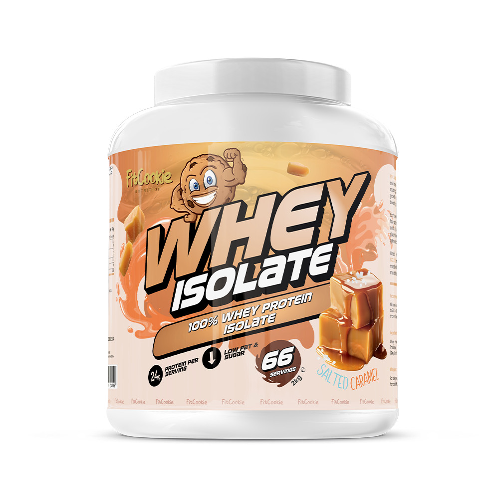 Whey Isolate 2kg - FitCookie - Salted Caramel