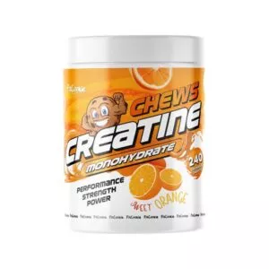 Creatine Monohydrate Chews Chewable Tablets Sweet Orange Fitcookie.co.uk