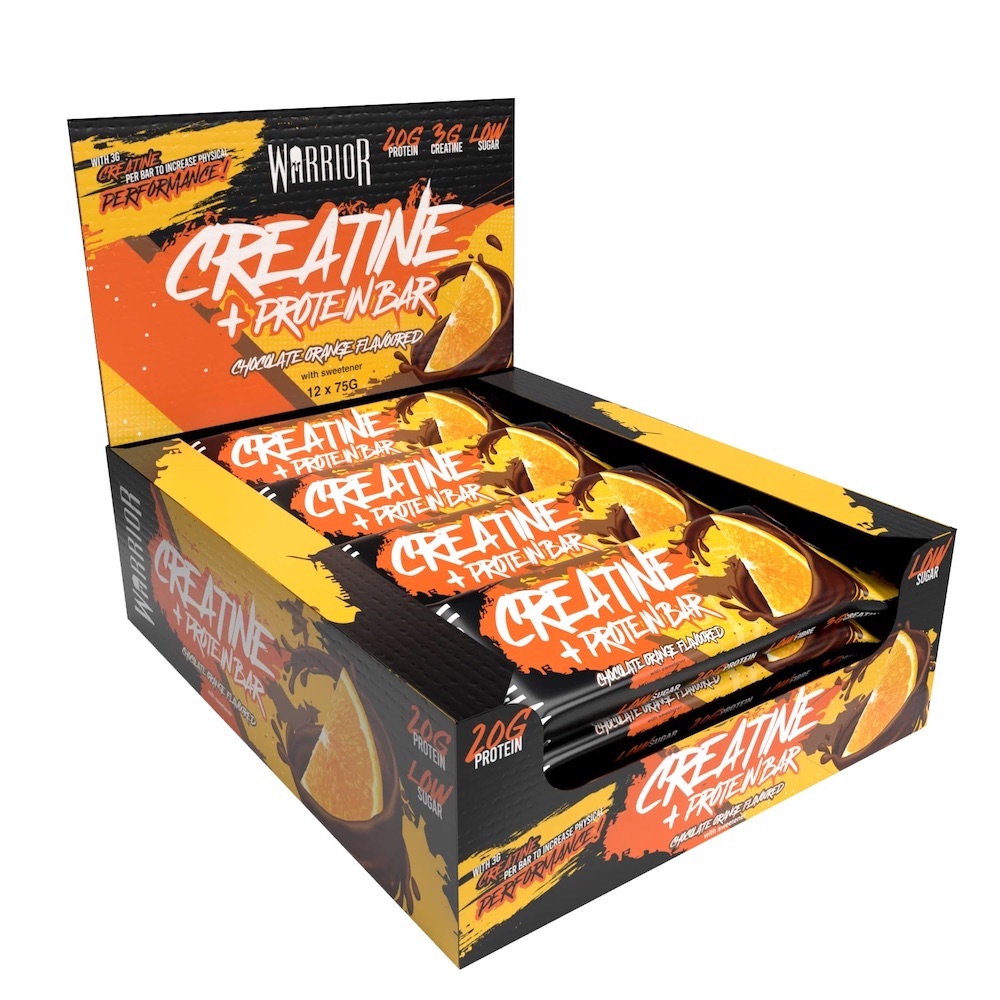 Chocolate Orange Warrioir Creatine Bar Chocolate Orange Warrioir Creatine Bar