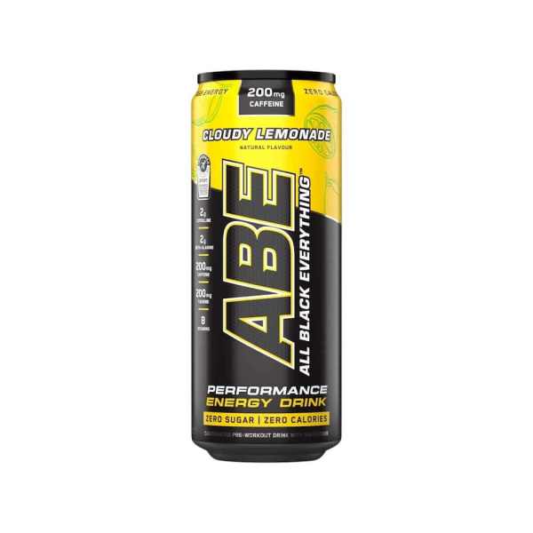 Cloudy Lemonade Abe Pre Workout Energy Drink Can Applied Nutrition 330ml