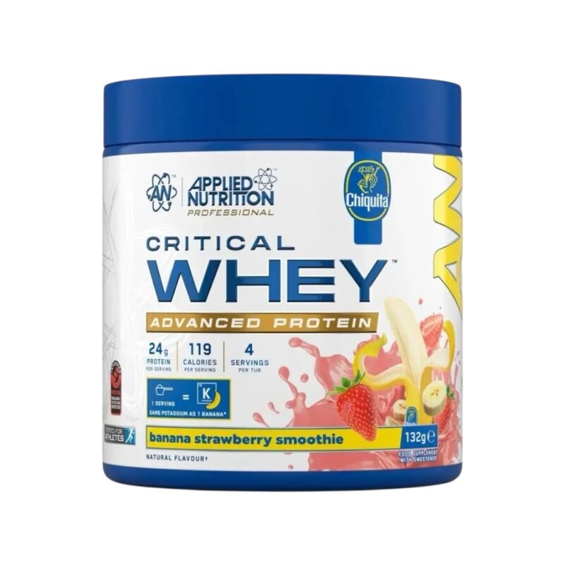 Banana Strawberry Smoothie Critical Whey Applied Nutrition 132g