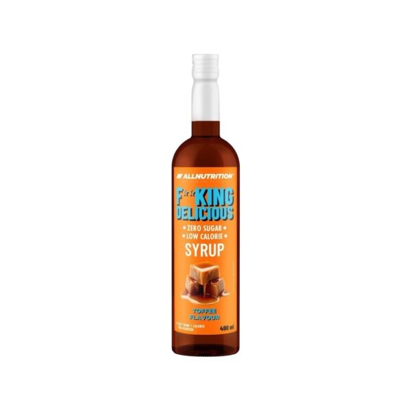 Fitking Delicious Syrup Toffee Allnutrition 420ml