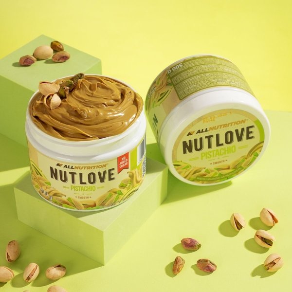 Pistachio Nutlove Allnutrition Chocolate Spread Info 500g