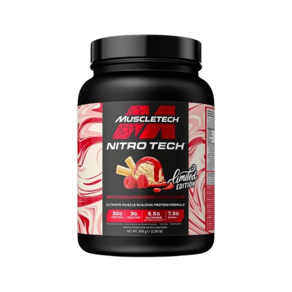 White Chocolate Raspberry Muscletech Nitrotech 908g