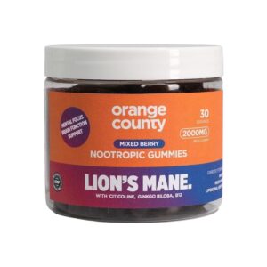 Lions Mane Nootropic Gummies Orange County 30 Servings