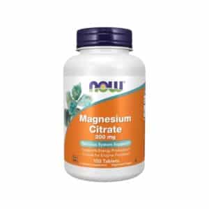Megnesium Citrate Now Foods 200mg 100 Tabs